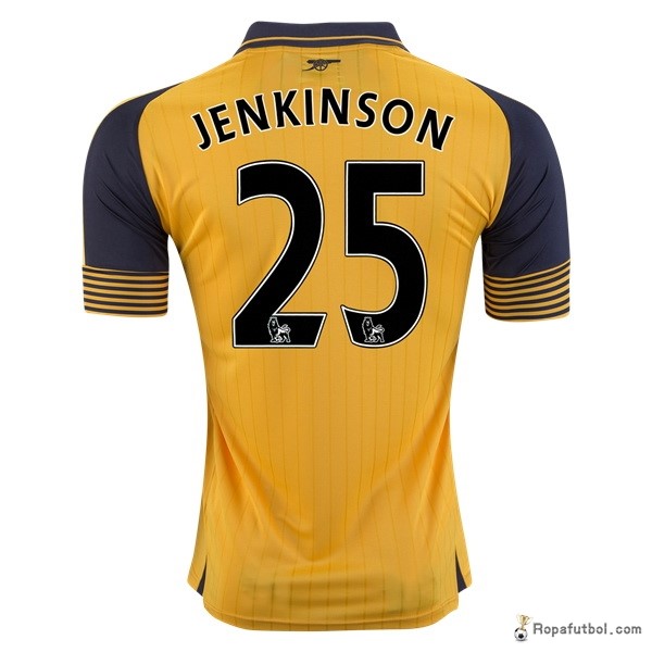 Camiseta Arsenal Replica Segunda Ropa Jenkinson 2016/17 Amarillo